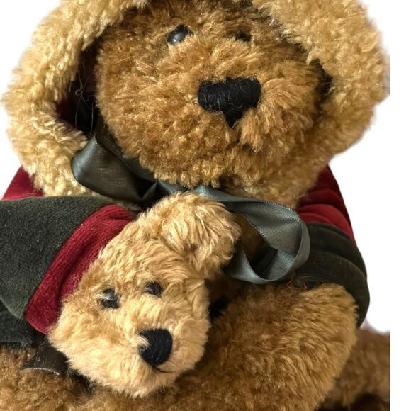 Vintage Plush Christmas Boyd Bear Papa and Noelle Set - Picture 3 of 12